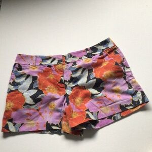 LOFT Ann Taylor Printed Shorts